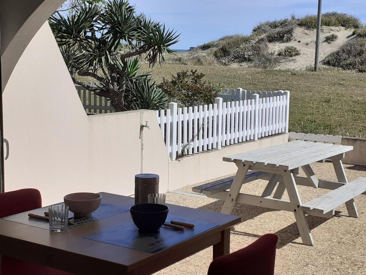 Les Maisons Sur La Plage, T2 Les Pieds Dans L'Eau Агде Екстериор снимка
