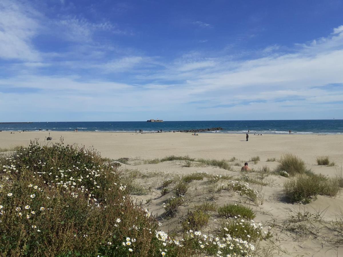 Les Maisons Sur La Plage, T2 Les Pieds Dans L'Eau Агде Екстериор снимка