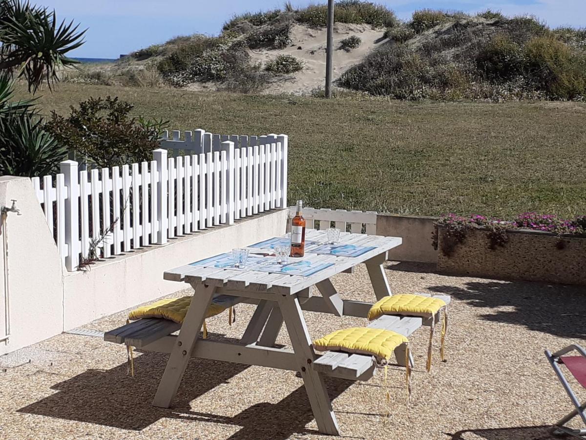 Les Maisons Sur La Plage, T2 Les Pieds Dans L'Eau Агде Екстериор снимка